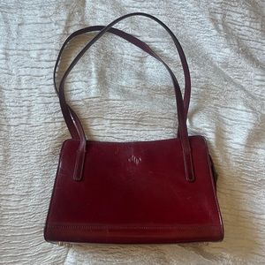 Red Monsac 90s Genuine Leather Purse
